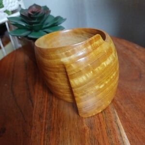 Elegant Wooden Bracelet